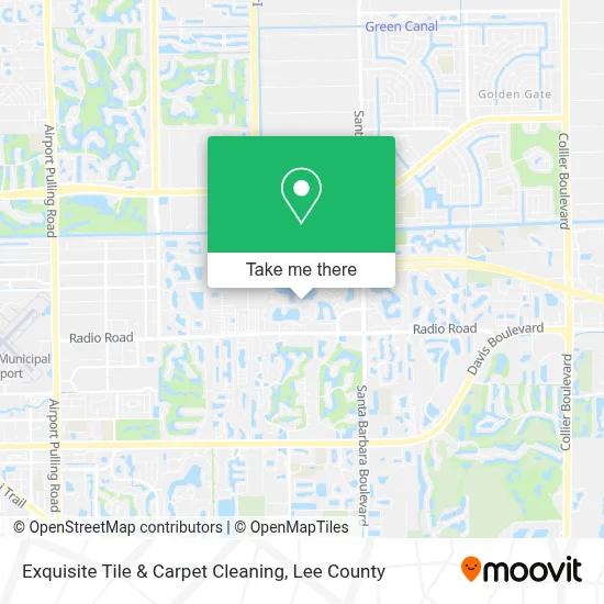 Exquisite Tile & Carpet Cleaning map