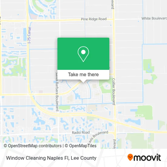 Window Cleaning Naples Fl map
