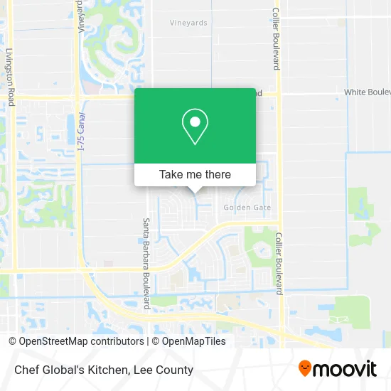 Chef Global's Kitchen map