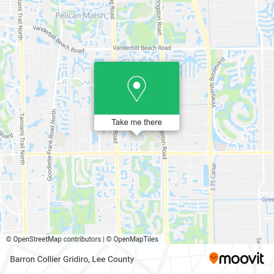 Barron Collier Gridiro map