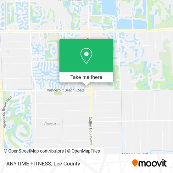 ANYTIME FITNESS map