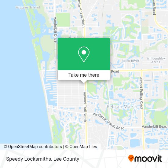 Speedy Locksmiths map