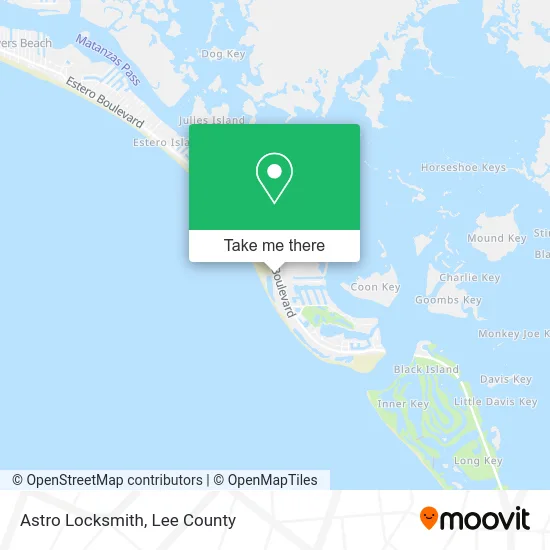 Astro Locksmith map