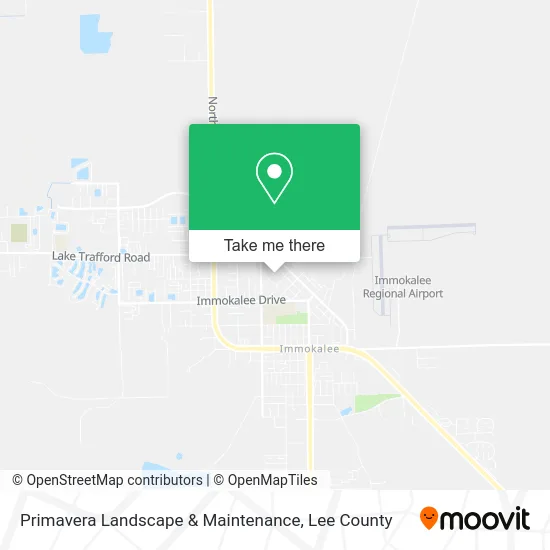 Primavera Landscape & Maintenance map