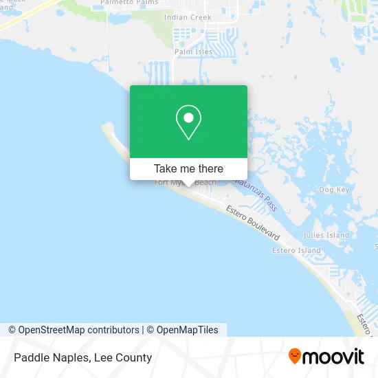 Paddle Naples map