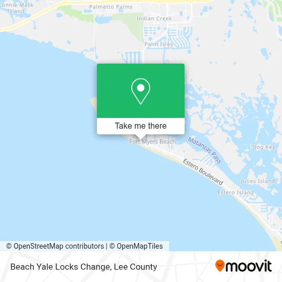 Beach Yale Locks Change map