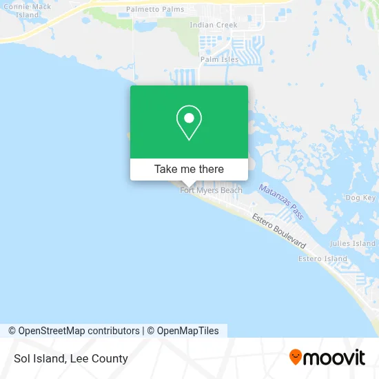 Sol Island map