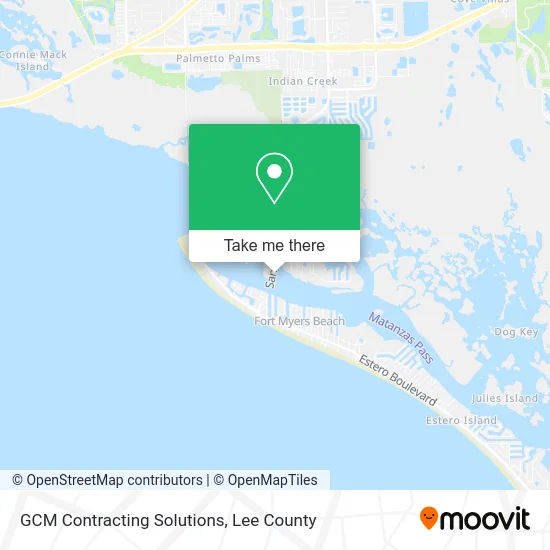 GCM Contracting Solutions map