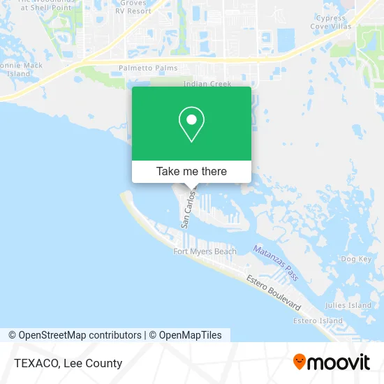 TEXACO map
