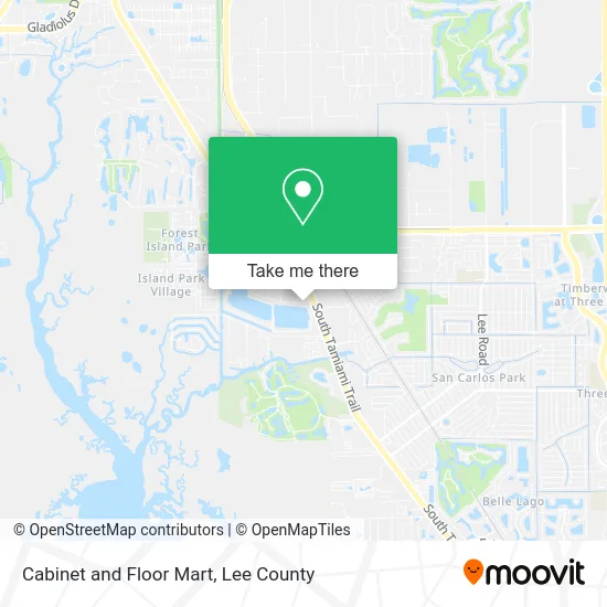 Cabinet and Floor Mart map