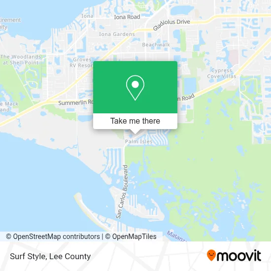 Surf Style map
