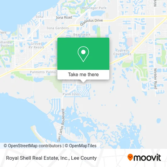 Royal Shell Real Estate, Inc. map