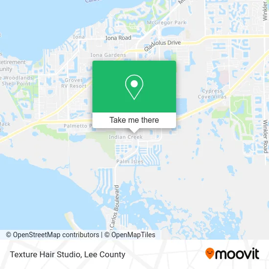 Texture Hair Studio map