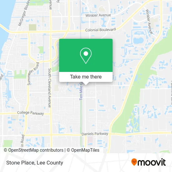 Stone Place map