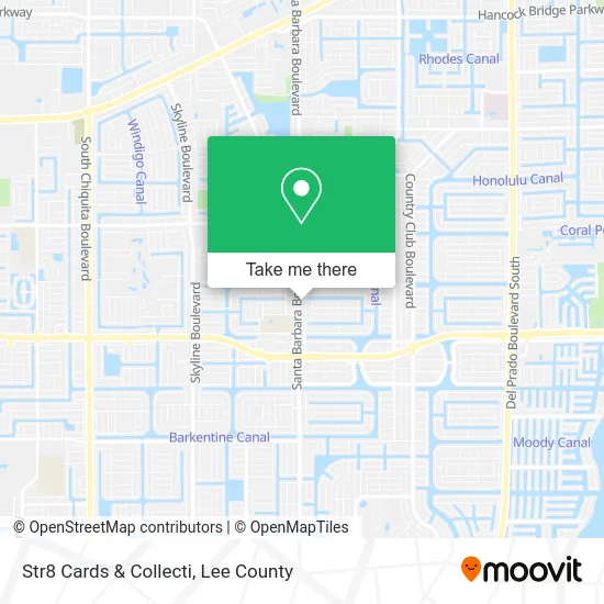 Str8 Cards & Collecti map