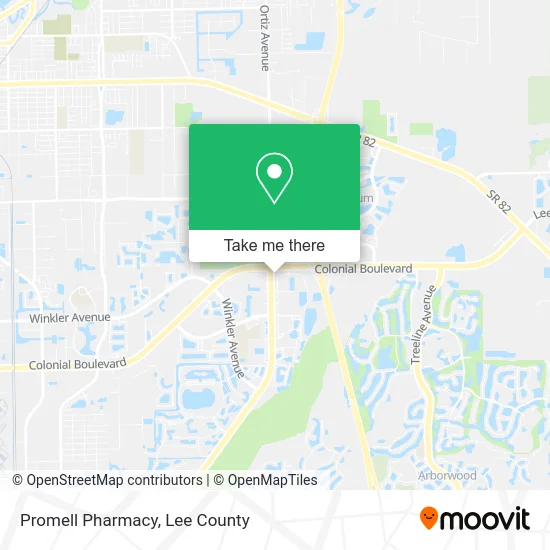 Promell Pharmacy map