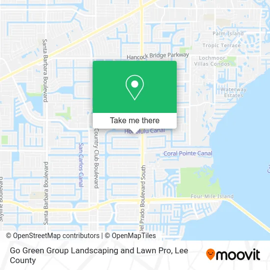 Go Green Group Landscaping and Lawn Pro map