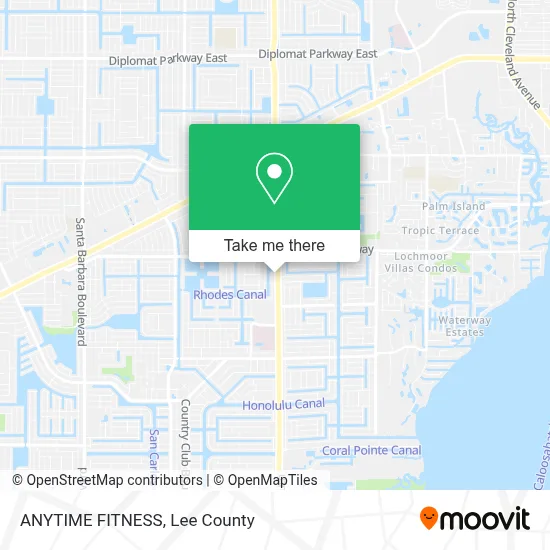 ANYTIME FITNESS map