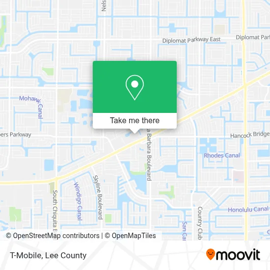 T-Mobile map
