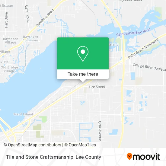 Tile and Stone Craftsmanship map
