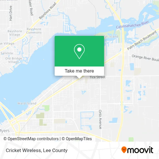 Cricket Wireless map