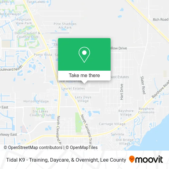 Tidal K9 - Training, Daycare, & Overnight map