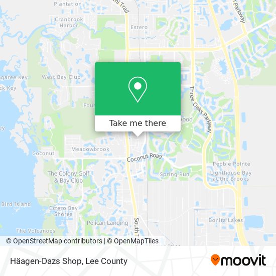 Mapa de Häagen-Dazs Shop