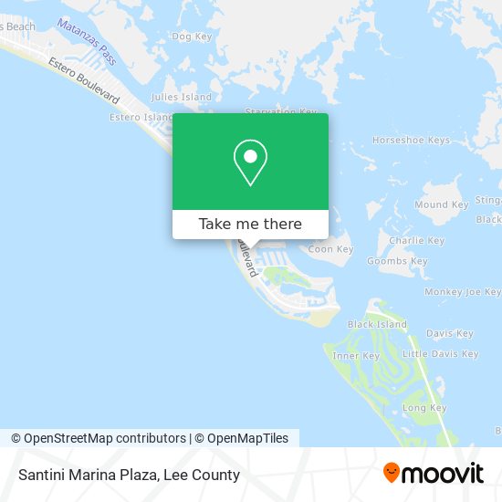 Santini Marina Plaza map