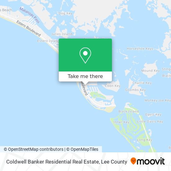 Mapa de Coldwell Banker Residential Real Estate