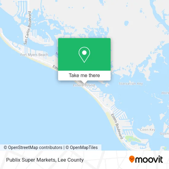 Publix Super Markets map