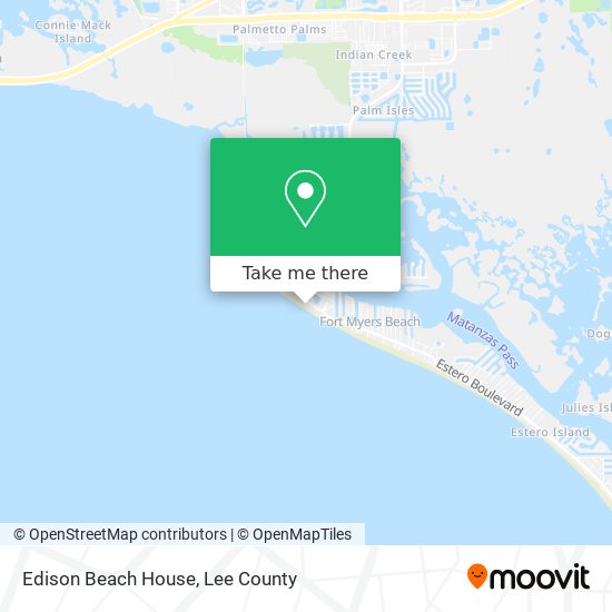 Mapa de Edison Beach House