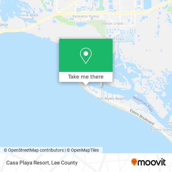Mapa de Casa Playa Resort
