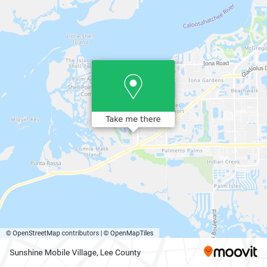 Sunshine Mobile Village map