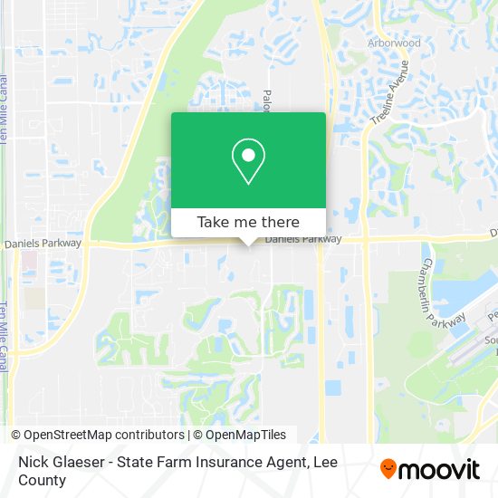 Nick Glaeser - State Farm Insurance Agent map