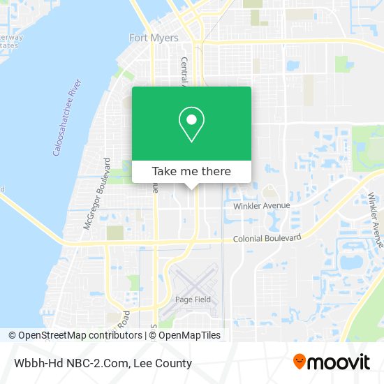 Mapa de Wbbh-Hd NBC-2.Com