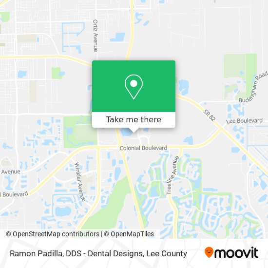 Mapa de Ramon Padilla, DDS - Dental Designs