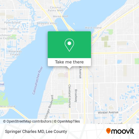 Springer Charles MD map