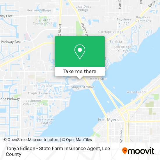 Tonya Edison - State Farm Insurance Agent map