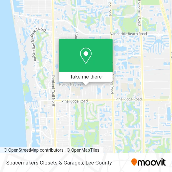 Spacemakers Closets & Garages map