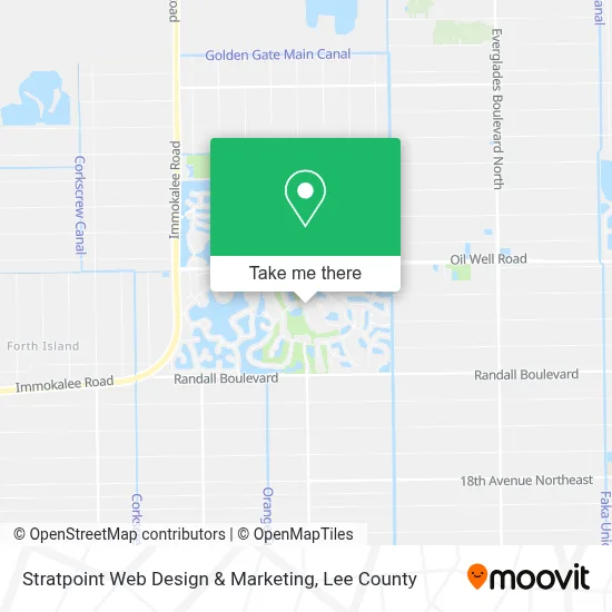 Stratpoint Web Design & Marketing map