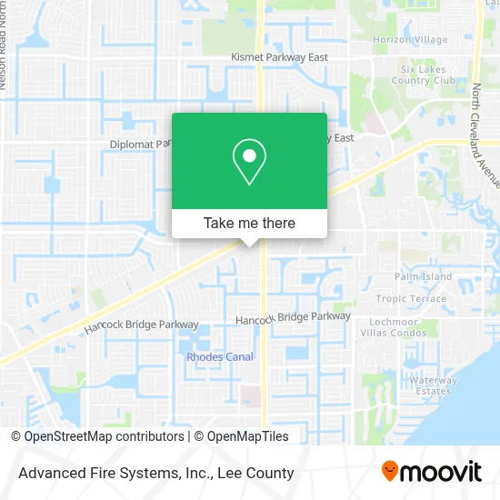 Advanced Fire Systems, Inc. map