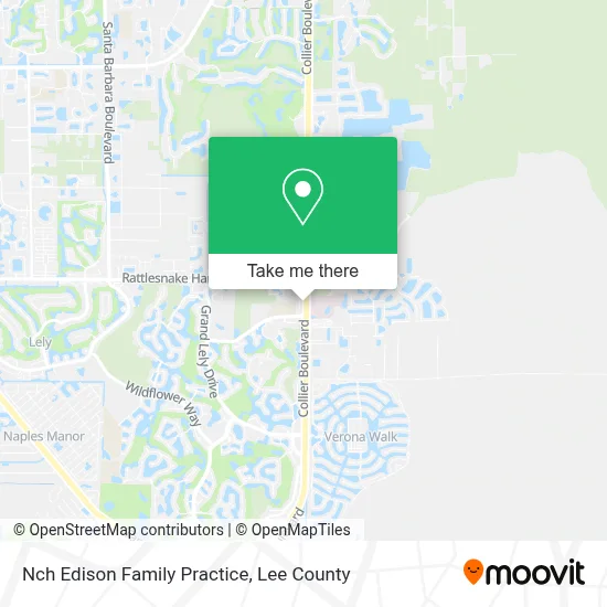 Nch Edison Family Practice map
