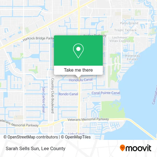 Sarah Sells Sun map