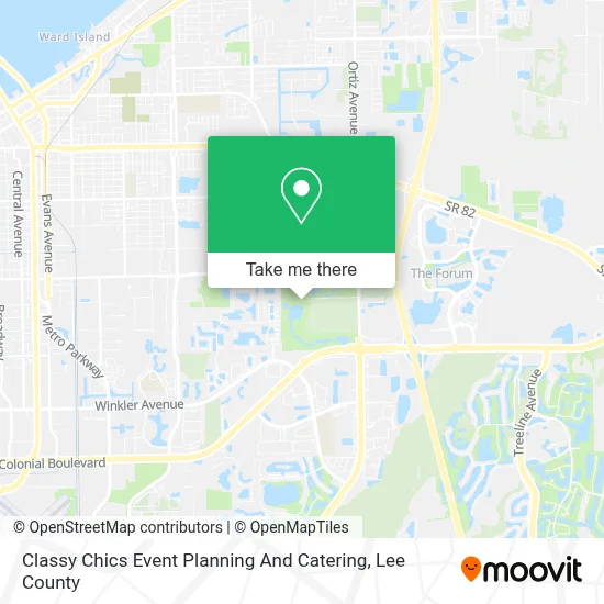 Classy Chics Event Planning And Catering map