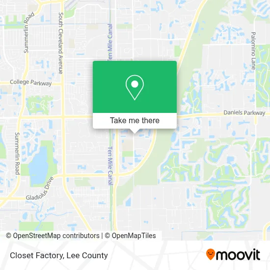 Closet Factory map