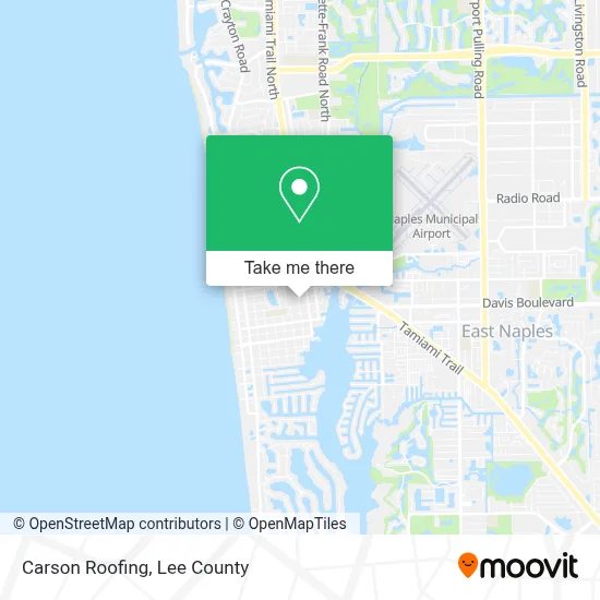 Carson Roofing map
