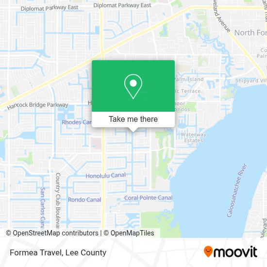 Formea Travel map