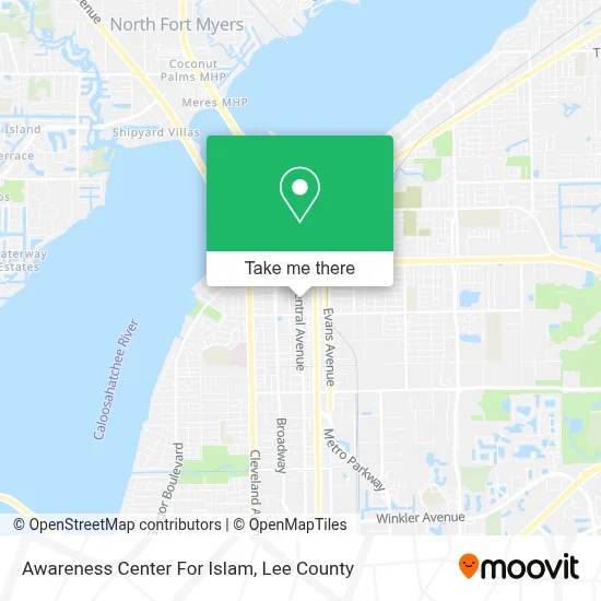 Awareness Center For Islam map