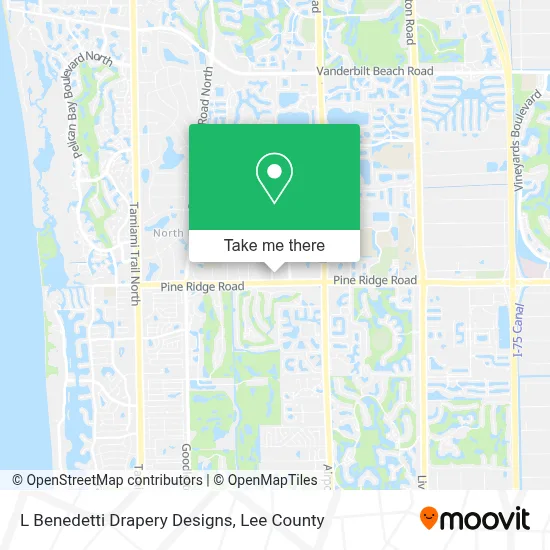 L Benedetti Drapery Designs map