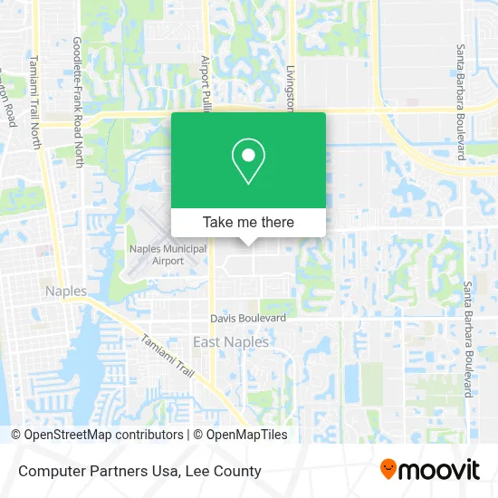 Computer Partners Usa map